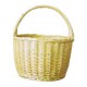 Panier jardin osier blanc