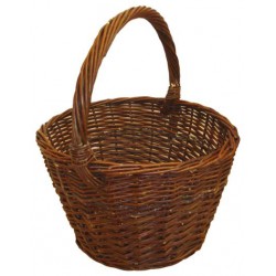 Panier jardin osier brut