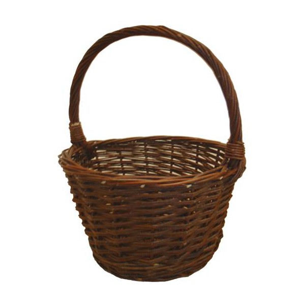 Panier à bûches adapté à l'extérieur Panier en rotin gris en 3