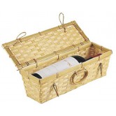 coffret couvercle 1 bouteille bambou