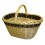 Panier ovale osier 2 tons