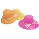 Chapeau femme palmier couleurs