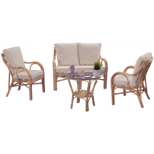 TecTake Salon de Jardin en Rotin Salon de Jardin Modulable Confortable
