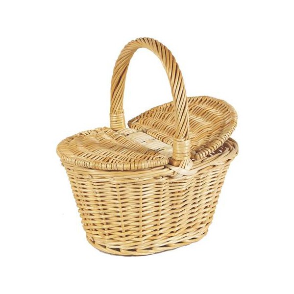 Panier en osier avec dînette pour enfant personnalisée - Brême