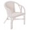 Fauteuil edgar enfant laqué blanc