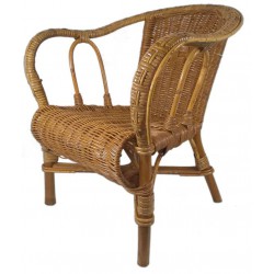 Fauteuil enfant crapaud miel