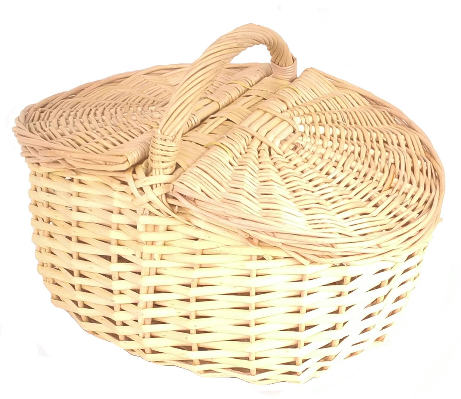 Westmark Panier Fermentation Ovale Osier + Housse Coton – Banneton Pain Maison 100% Naturel, Beige, Pour Levain & Pain Tradition