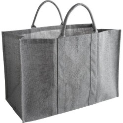 Sac à bûches gris