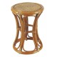 Tabouret "Tam-Tam" en rotin