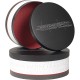 Coffret rond "Savoureux" gris/blanc/rouge