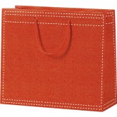 Sac en papier orange