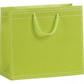 Sac en papier vert anis