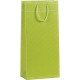 Sac en papier bouteilles vert anis