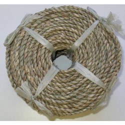 Paille de marais torsadée double