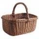 Panier lucette en osier buff