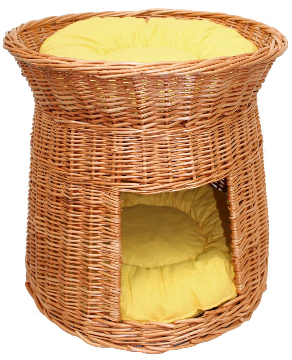 La Vannerie D Aujourd Hui Igloo Design Rond Pour Chats Avec Coussins La Vannerie D Aujourd Hui Igloo Design Rond Pour Chats Avec Coussins
