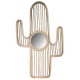 La Vannerie d'Aujourd'hui - miroir en rotin et kubu gris design Cactus