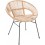 La Vannerie d'Aujourd'hui - Fauteuil en rotin naturel design Dolly