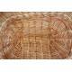 Panier rect vague osier buff filet blanc BN