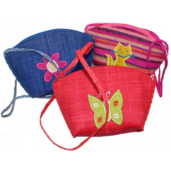 Sac Bandoulière En Raphia Rouge Par SoaArtShop – Petit Modèle Chic Et Estival