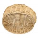 Panier ovale rotin naturel doubles anses