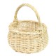 Panier suissesse enfant osier blanc