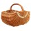 Panier tosca bombé osier buff