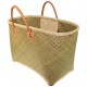 Cabas Penjy naturel anses doubles coins cuirs