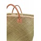 Cabas Penjy naturel anses doubles coins cuirs
