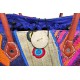 Cabas aravola rond anses rondes et coins cuir GM