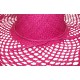 La Vannerie d'Aujourd'hui - Chapeau en raphia ajouré, coloris assortis