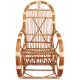 Rocking chair adulte en osier buff