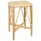 Tabouret en rotin motif cannage