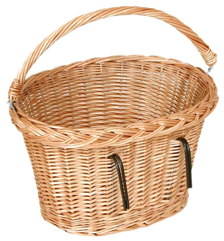 Panier osier top velo femme