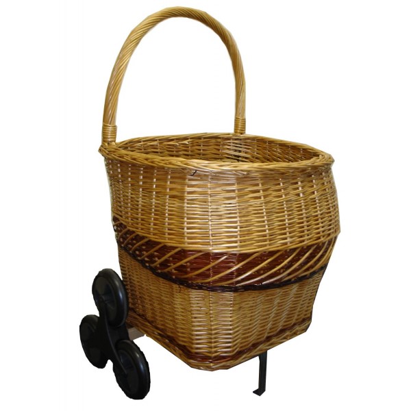 Panier D'Escalier En Feutre Gris Foncé - Organisateur De Rangement Avec Poignée Cuir Et Séparateurs Amovibles - Grande Capacité