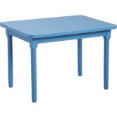 Table enfant hêtre laqué bleu ciel