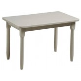 La Vannerie d'Aujourd'hui - Table pour enfant en hêtre, laquée gris