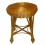 La Vannerie d'Aujourd'hui - Tabouret rond en osier buff type vintage