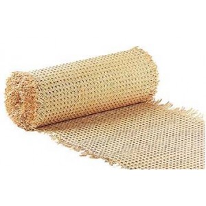 Cannage à trou 1/2 maille naturel ou blanchi