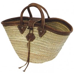 Cabas courses osier Clearance