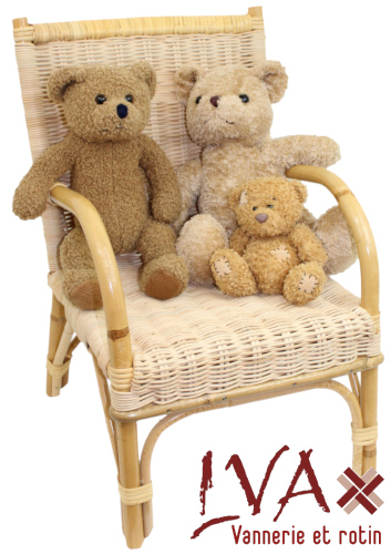 Fayl Billot (France) rattan child chair - La Vannerie d'Aujourd'hui - for sale on our website