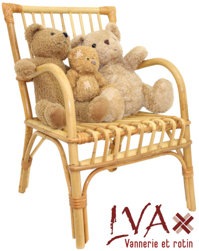 Fayl Billot (France) rattan child chair - La Vannerie d'Aujourd'hui - for sale on our website